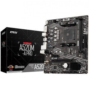 MSI matična ploča A520M-A PRO