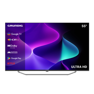 GRUNDIG LED televizor 55GHU7970B, 4K Ultra HD, Smart TV, Android, Srebreni