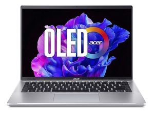 Laptop Acer Swift Go 14 OLED NX.KLEEX.00F, 14 2.8K OLED, AMD Ryzen 7 7840U, 16GB RAM, 512GB PCIe NVMe SSD, AMD Radeon 780M, Windows 11 Home