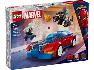LEGO Super Heroes Spider-Manov trkaći auto i Venom Green Goblin 76279
