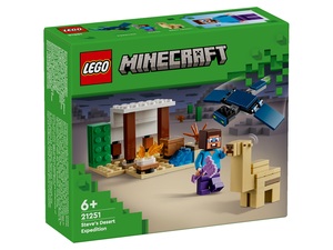LEGO Minecraft Steveova pustinjska ekspedicija 21251