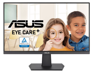 ASUS monitor VA24EHF Gaming,  FULL HD 1920x1080, 23,8 IPS, 250 cd/m2, Adaptive-Sync, HDMI, 100Hz, 1ms