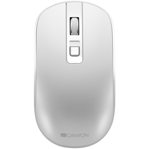CANYON miš MW-18, 2.4GHz Wireless Rechargeable Mouse with Pixart sensor, bežični, bijeli