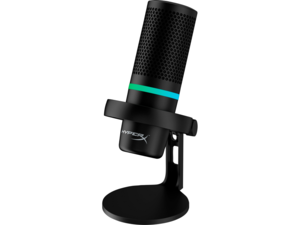 HyperX gaming mikrofon DuoCast USB Microphone (Black) RGB