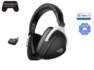 ASUS gaming slušalice ROG Delta S Virtual 7.1 surround sound, Bluetooth Noise cancelation, wireless
