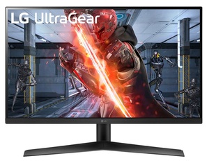 LG monitor UltraGear 27GN60R-B gaming, 27, FullHD, IPS, 350 cd/m2, AMD FreeSync Premium, HDR10, HDMI, DP, 144Hz, 1ms