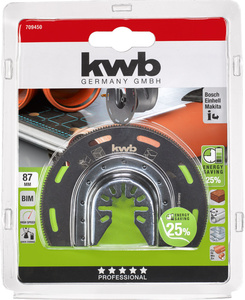 KWB Multi-tool polukružni nastavak za rezanje drva, plastike, metala, aluminija