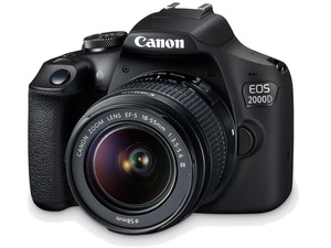 CANON Fotoaparat EOS 2000D BK 18-55 SEE
