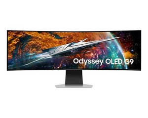 SAMSUNG monitor Odyssey G95SC5 LS49CG950SUXDU 49 DQHD  OLED 250 cd/m2, HDR10, AMD FreeSync Premium Pro, HDMI, DP, USB, 240Hz, 0.03ms
