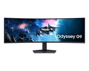 SAMSUNG monitor Odyssey G95C LS49CG950EUXEN Gaming 49 DQHD VA 450 cd/m2, HDR10, AMD FreeSync Premium Pro, HDMI, DP, USB, 240Hz, 1ms