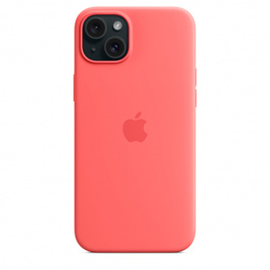 Apple iPhone 15 Plus Silicone Case w MagSafe - Guava