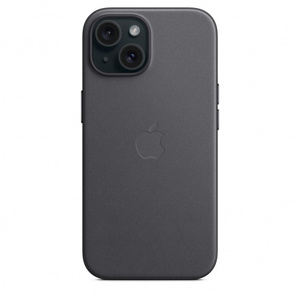 Apple iPhone 15 FineWoven Case w MagSafe - Black