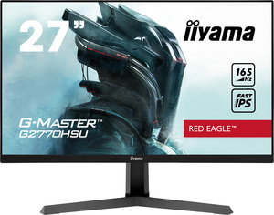 IIYAMA monitor G-Master G2770HSU-B1 Gaming, 27 FullHD IPS 250 cd/m2, AMD FreeSync Premium, DP, HDMI, 0.8ms, 165Hz