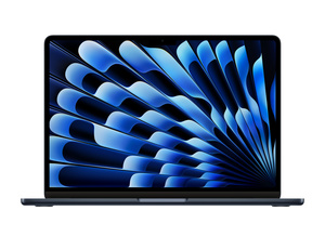 Apple MacBook Air, mrxv3cr/a, 13.6 Retina display 500nits, M3 chip 8‑core CPU, 8‑core GPU, 8GB RAM, 256GB SSD, Midnight, laptop