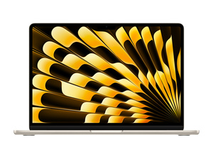 Apple MacBook Air, mrxu3cr/a, 13.6 Retina display 500nits, M3 chip 8‑core CPU, 10‑core GPU, 8GB RAM, 512GB SSD, Starlight, laptop