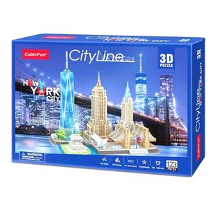 Cubic Fun 3D puzzle city line New York City / CBF202552