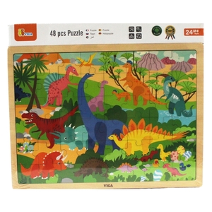 Viga drvene puzzle dinosauri - 48 komada 44584