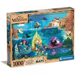 Clementoni puzzle disney maps mala sirena