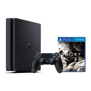 PlayStation 4 500GB F Chassis Black + Ghost of Tsushima SE PS4