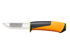 Fiskars ojačani nož s oštrilicom 219 mm - 1023619 - 46847
