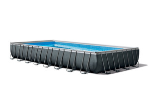 Intex Ultra XTR® bazen 975 x 488 x 132 cm sa pješčanom pumpom, metalna konstrukcija, merdevine, podloga, prekrivač - 55719