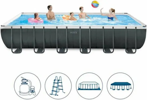 Intex Ultra XTR® bazen 732 x 366 x 132 cm sa pješčanom pumpom, metalna konstrukcija, merdevine, podloga, prekrivač - 55718