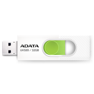 Adata USB stick 32GB UV320 WhiteGreen USB 3.2 AD