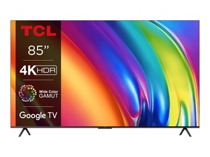 TCL LED televizor 85P745 4K Google TV, Smart TV, HDMI 2.1., Crni  **MODEL 2023**