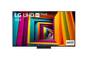 LG LED televizor 75UT91003LA, 4K Ultra HD, Smart TV, Web OS, HDR10 Pro, α5 AI, Crni **MODEL 2024**