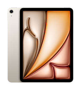 Apple iPad Air M2 11" Wi-Fi 128GB - Starlight, muwe3hc/a, tablet