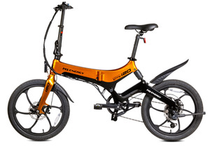 MS Energy električni bicikl StreetFlex i20 narandžasto - crni