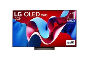 LG OLED televizor OLED65C41LA, 4K Ultra HD, Smart TV, WebOS 24, α9 AI Processor 4K Gen7, 120 Hz, ThinQ AI, Dolby Atmos, Magični daljinski, Crni **MODEL 2024**