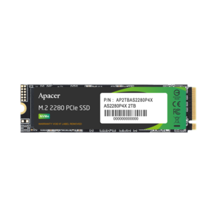 APACER SSD 512GB M.2. NVMe 1.3Gen3x4; R/W : 2100/1500 MB/s;