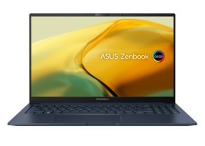 Laptop ASUS Zenbook 15 OLED UM3504DA-MA437W, 15,6 OLED 2,8K 400nits 120Hz, AMD Ryzen 7 7735U, 16GB RAM, 1TB PCIe NVMe SSD, AMD Radeon Graphics, Windows 11 Home
