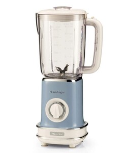 ARIETE blender 568BL VINTAGE; 500W; 1,7 lit; Plavi