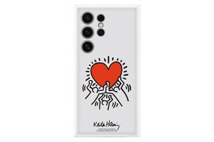 Maska za Samsung Galaxy S24, EF-MS928CWEGWW, Ultra Flipsuit Case White (uključuje ploču White Keith Haring)