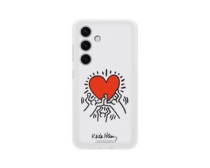 Maska za Samsung Galaxy S24,  EF-MS921CWEGWW, Flipsuit Case White (uključuje ploču White Keith Haring)