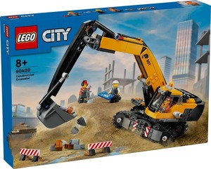 LEGO Žuti građevinski bager 60420