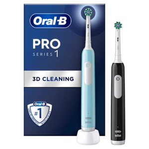 Oral-B četkica za zube PRO 1 DUO pack (BLACK+BLUE)