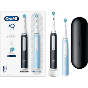 Oral-B četkica za zube iO Series 3 DUO pack (BLACK+BLUE)