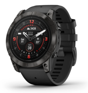 GARMIN EPIX PRO g2, 51mm, Sapphire Carbon Gray DLC Titanium Black, pametni sat, 010-02804-01