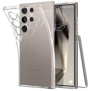 Spigen® Liquid Crystal™ ACS07283, maska za Samsung Galaxy S24 Ultra – Crystal Clear