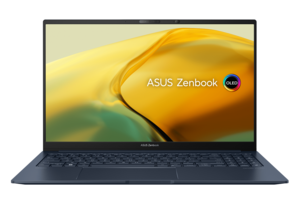 Laptop ASUS Zenbook 15 OLED UM3504DA-MA280W, 15,6 OLED 2,8K 400nits 120Hz, AMD Ryzen 5 7535U, 16GB RAM, 512GB PCIe NVMe SSD, AMD Radeon Graphics, Windows 11 Home