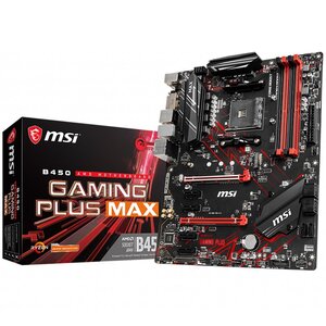 MSI B450 GAMING PLUS MAX, AMD B450, AM4, ATX matična ploča