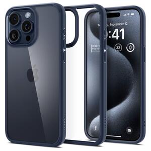 Spigen® Ultra Hybrid™ ACS06711, maska za iPhone 15 Pro – Navy Blue