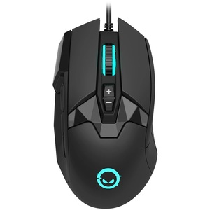 LORGAR gaming miš Stricter 579, 9 programabilnih tipki, Pixart PMW3336 sensor, DPI 12 000, USB, RGB, crni