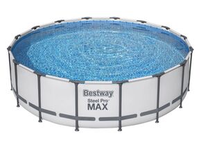 Bestway Steel Pro Max bazen 427 x 122 cm sa pumpom, metalna konstrukcija, merdevine, pokrivač - 5612X
