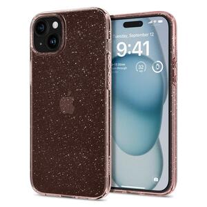 Spigen® Liquid Crystal™ Glitter ACS06789, maska za iPhone 15  – Rose Quartz