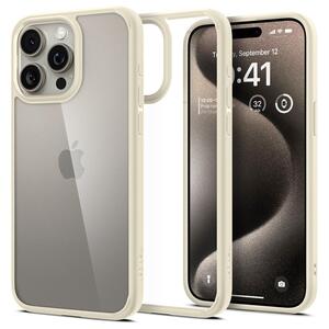 Spigen® Ultra Hybrid™ ACS06712, maska za iPhone 15 Pro – Mute Beige