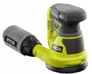 RYOBI akumulatorska ekscentar brusilica R18ROS-0 - 18V ONE+, 125mm, 3 brusna papira (granulacije 80, 120 i 240), ekscentar 2.5mm - SAMO ALAT